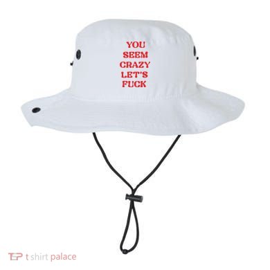 Rockstar You Seem Crazy LetS Fuck Bucket Hat