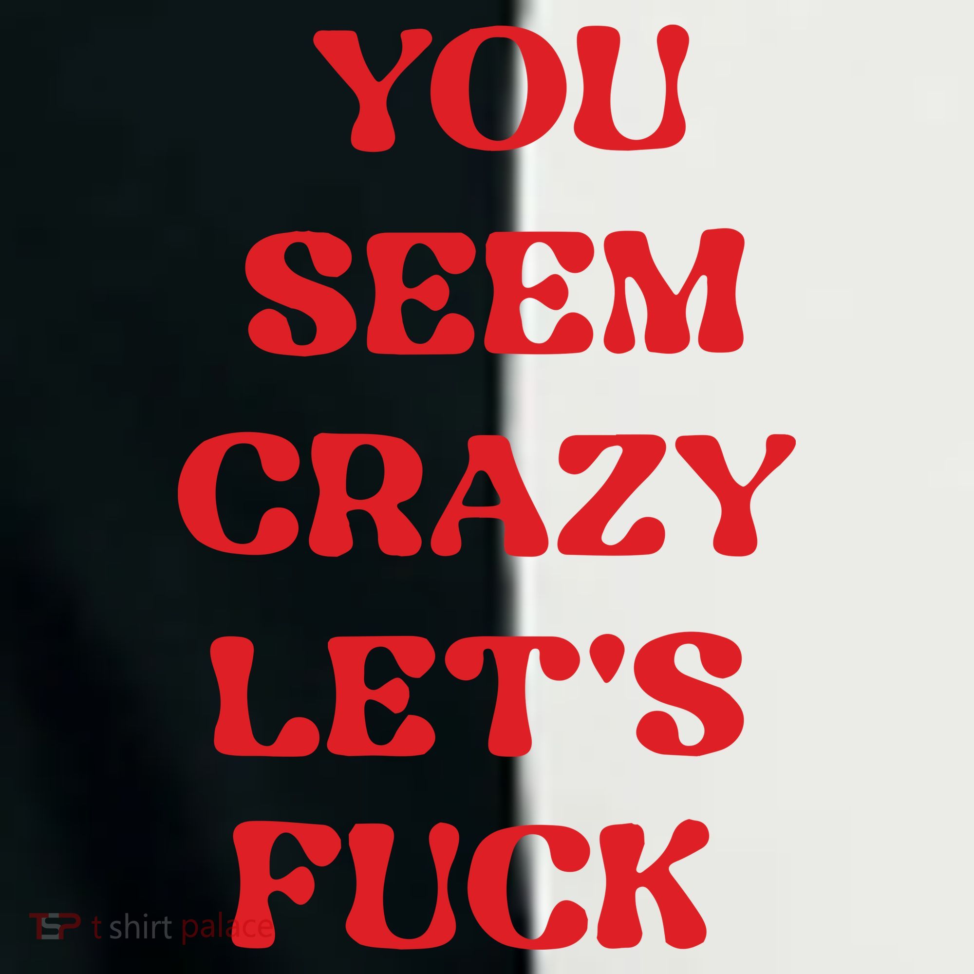 Rockstar You Seem Crazy LetS Fuck Toddler Fine Jersey T-Shirt
