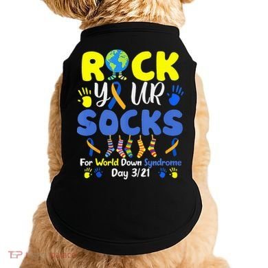 Rock Your Socks For World Down Syndrome Day Doggie Tank