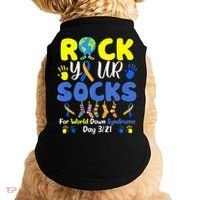 Rock Your Socks For World Down Syndrome Day Doggie Tank thumb 0