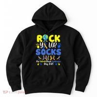 Rock Your Socks For World Down Syndrome Day Hoodie thumb 0
