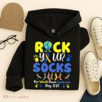 Rock Your Socks For World Down Syndrome Day Hoodie thumb 4