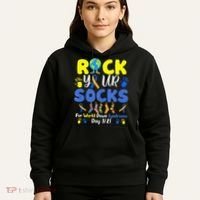 Rock Your Socks For World Down Syndrome Day Hoodie thumb 5