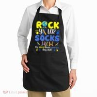 Rock Your Socks For World Down Syndrome Day Apron thumb 2