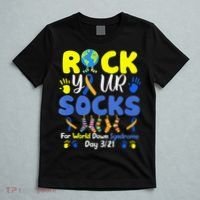 Rock Your Socks For World Down Syndrome Day T-Shirt thumb 5