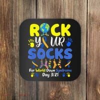 Rock Your Socks For World Down Syndrome Day Coaster thumb 0