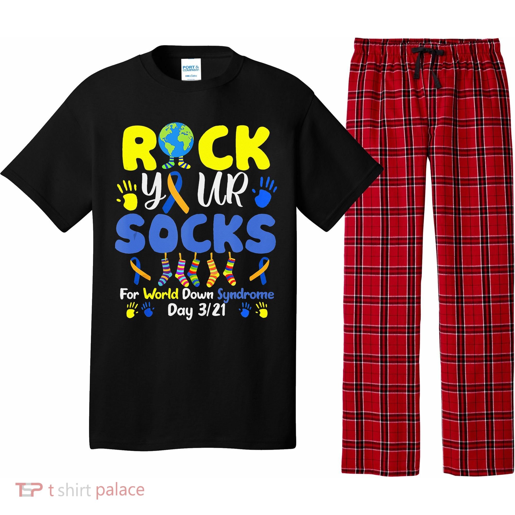 Rock Your Socks For World Down Syndrome Day Pajama Set