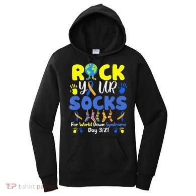 Rock Your Socks For World Down Syndrome Day Women's Hoodie