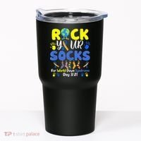 Rock Your Socks For World Down Syndrome Day Tumbler thumb 0