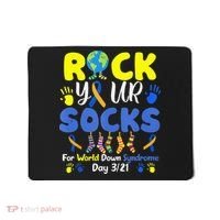 Rock Your Socks For World Down Syndrome Day Mousepad thumb 0