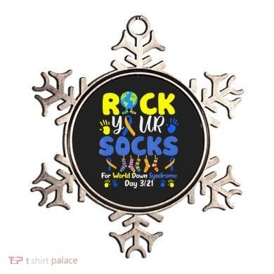 Rock Your Socks For World Down Syndrome Day Ornament