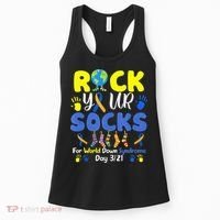 Rock Your Socks For World Down Syndrome Day Women's Tank Top thumb 0