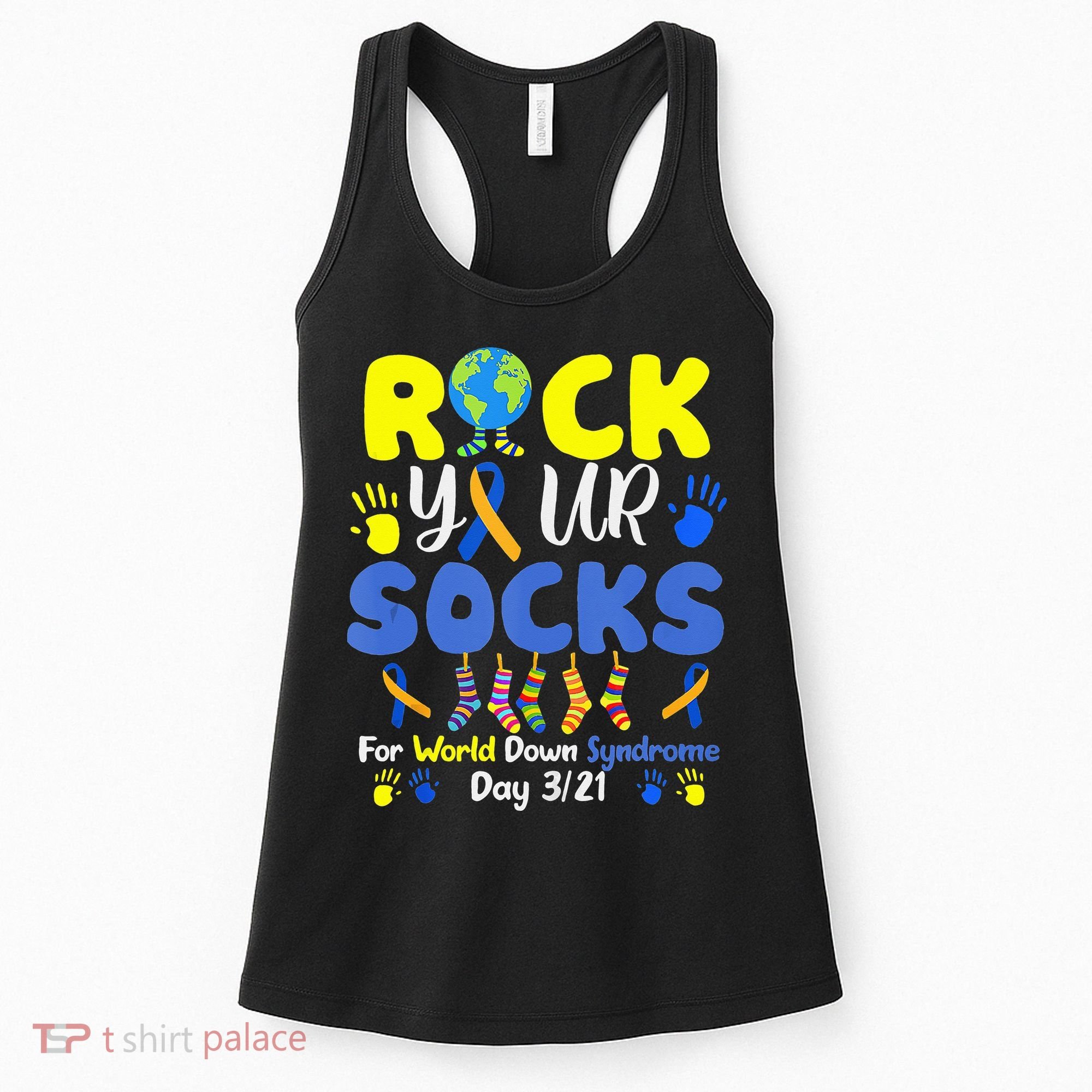 Rock Your Socks For World Down Syndrome Day Women's Tank Top