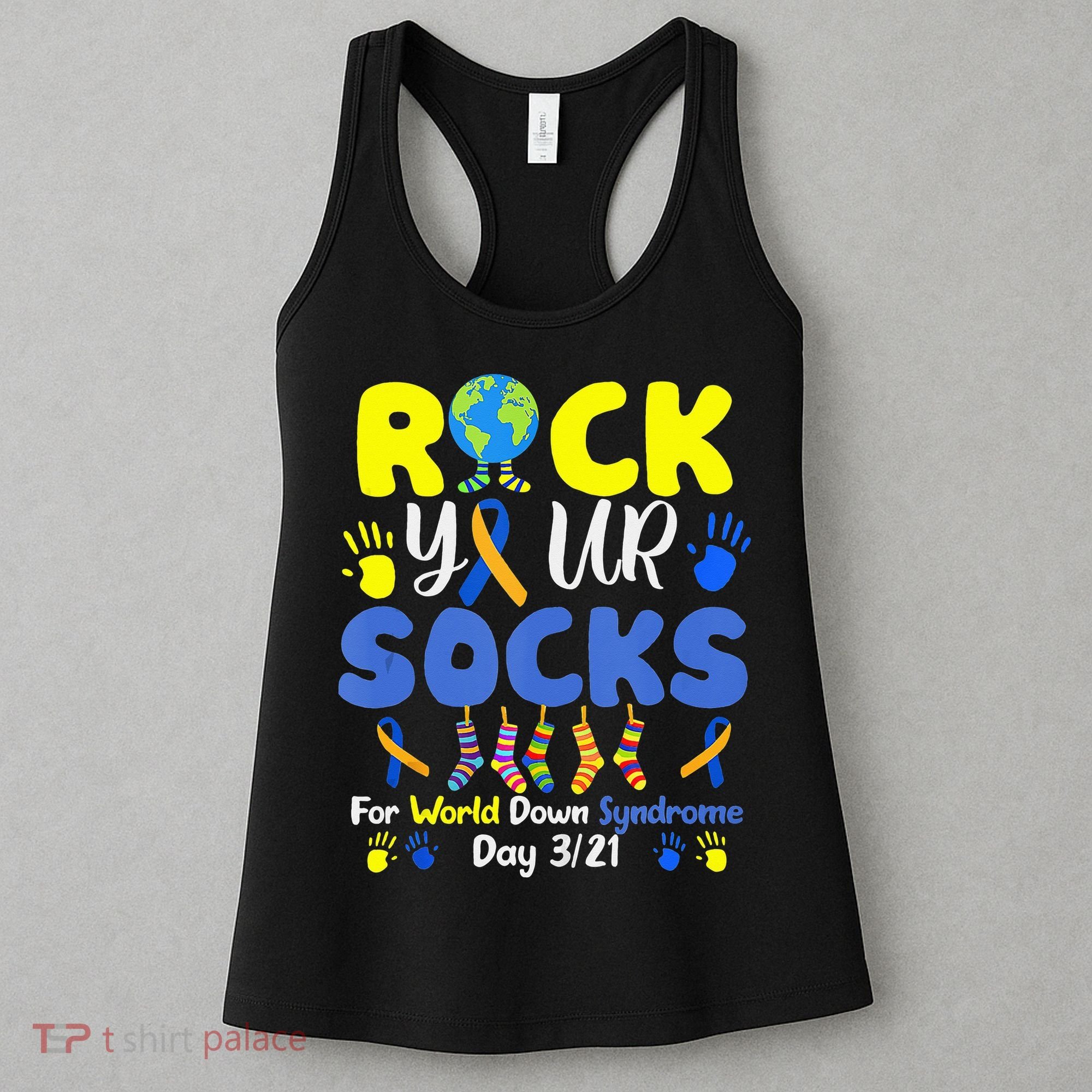 Rock Your Socks For World Down Syndrome Day Women's Tank Top