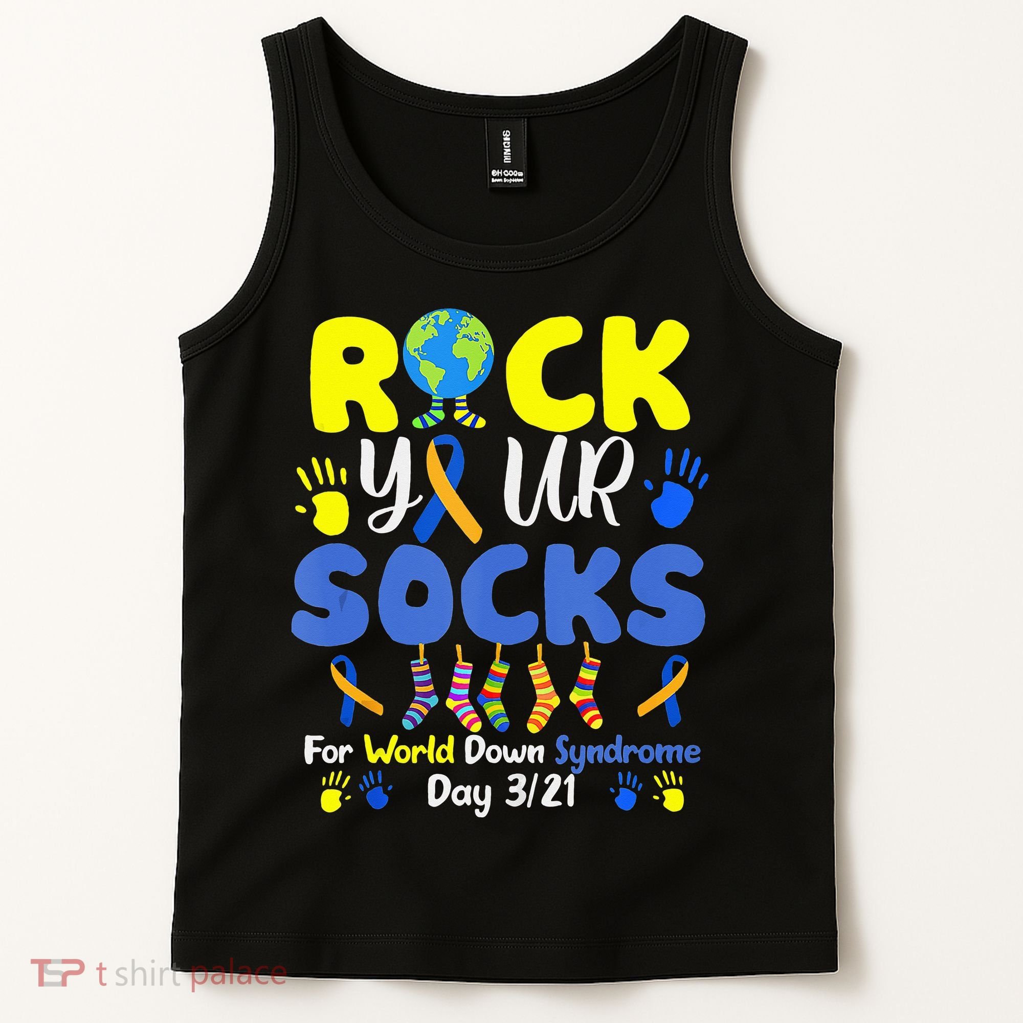 Rock Your Socks For World Down Syndrome Day Tank Top