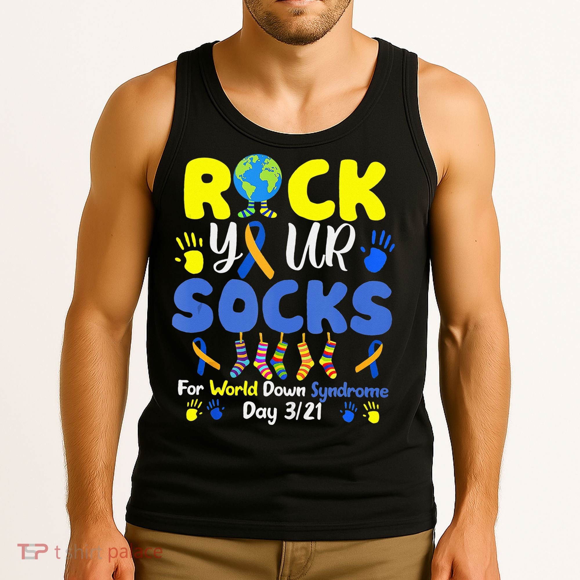 Rock Your Socks For World Down Syndrome Day Tank Top