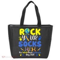 Rock Your Socks For World Down Syndrome Day Tote Bag thumb 0