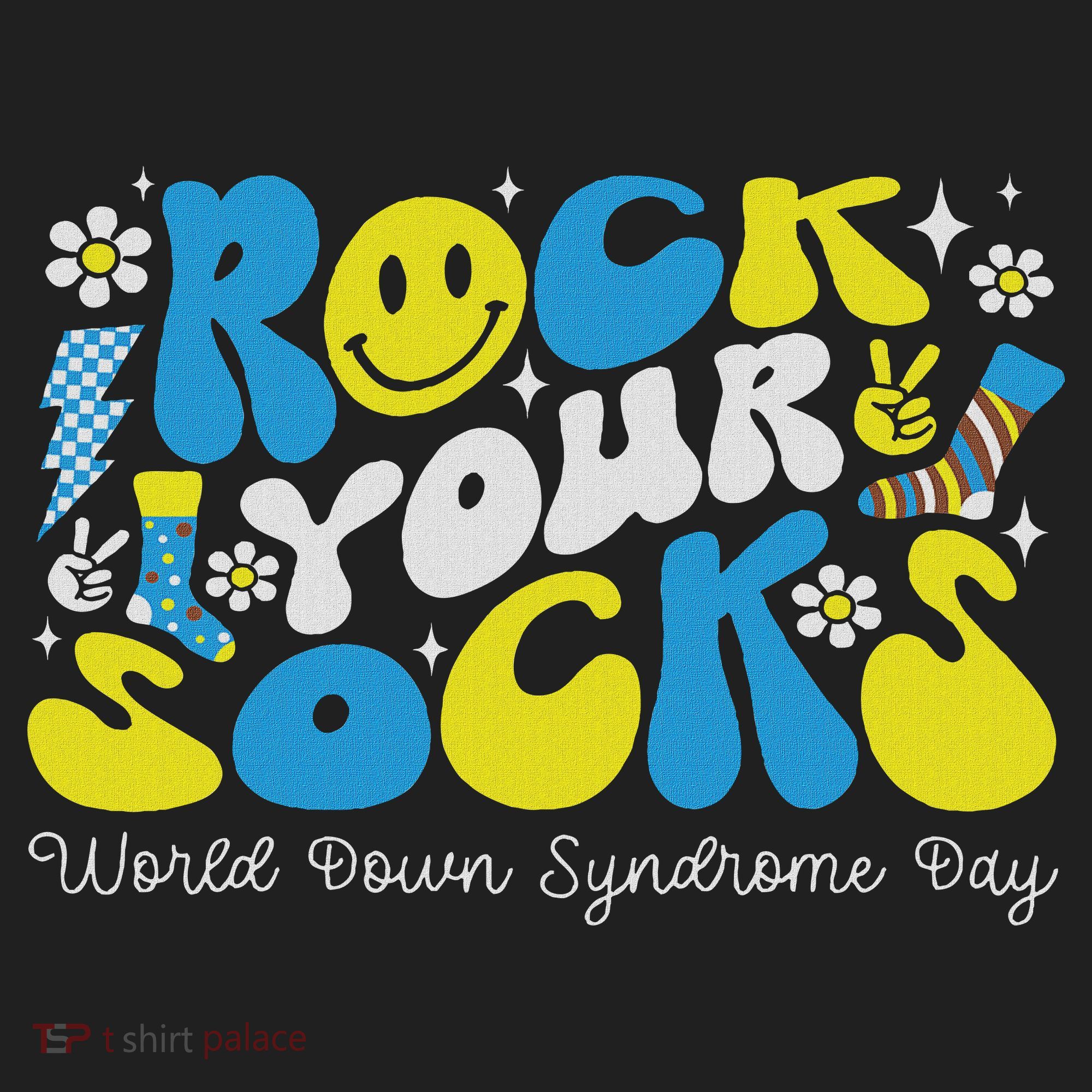 Rock Your Socks Down Syndrome Awareness Day Groovy Wdsd Hat