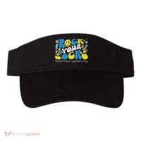 Rock Your Socks Down Syndrome Awareness Day Groovy Wdsd Visor thumb 0