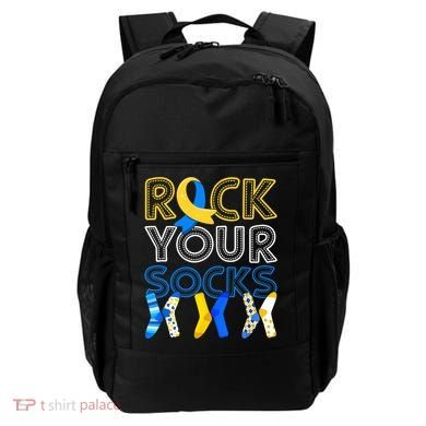 Rock Your Socks Down Syndrome Awareness Backpack