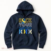 Rock Your Socks Down Syndrome Awareness Hoodie thumb 0