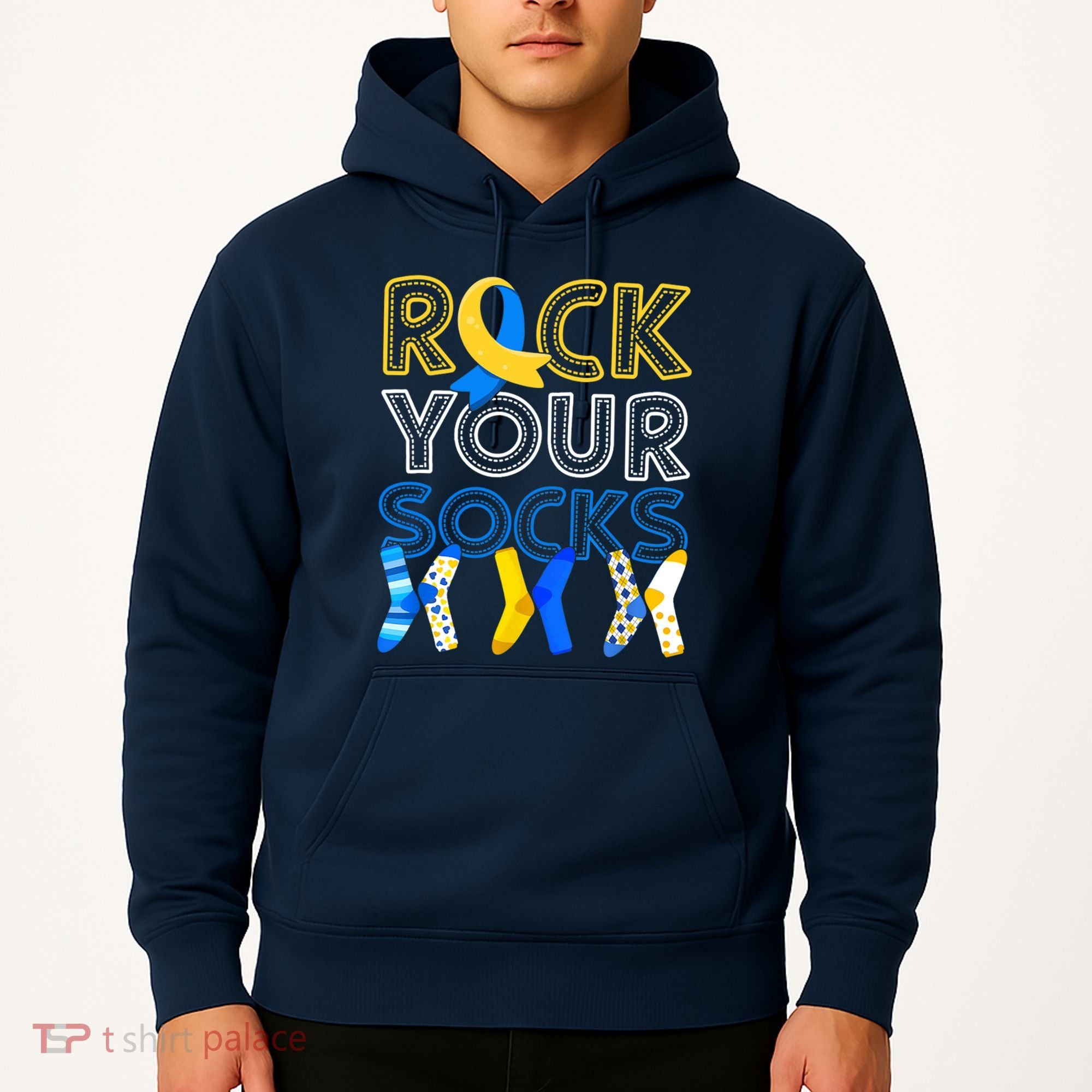 Rock Your Socks Down Syndrome Awareness Hoodie