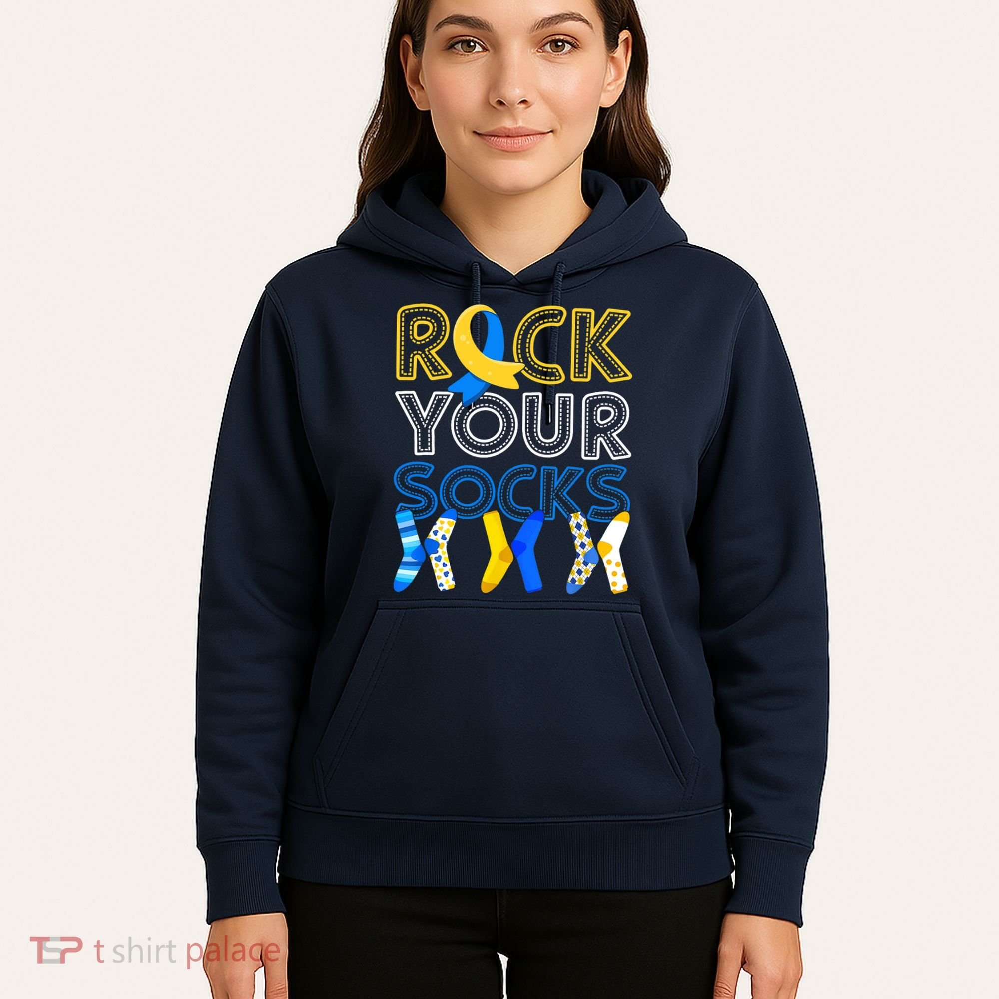 Rock Your Socks Down Syndrome Awareness Hoodie