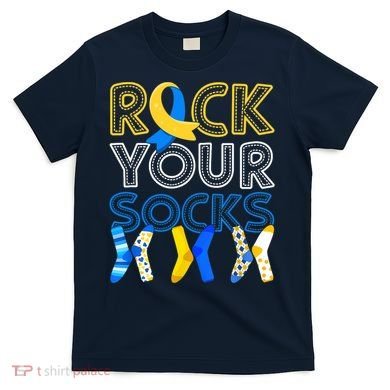 Rock Your Socks Down Syndrome Awareness T-Shirt