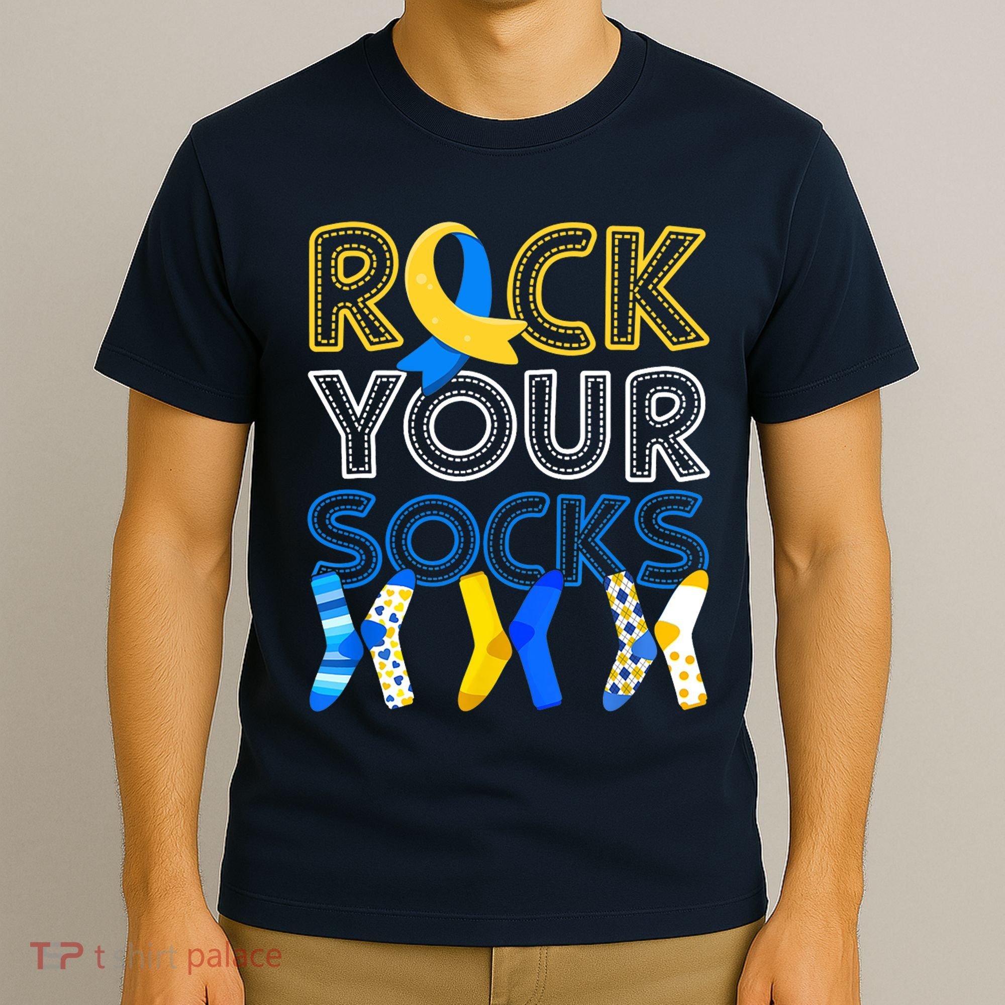 Rock Your Socks Down Syndrome Awareness T-Shirt