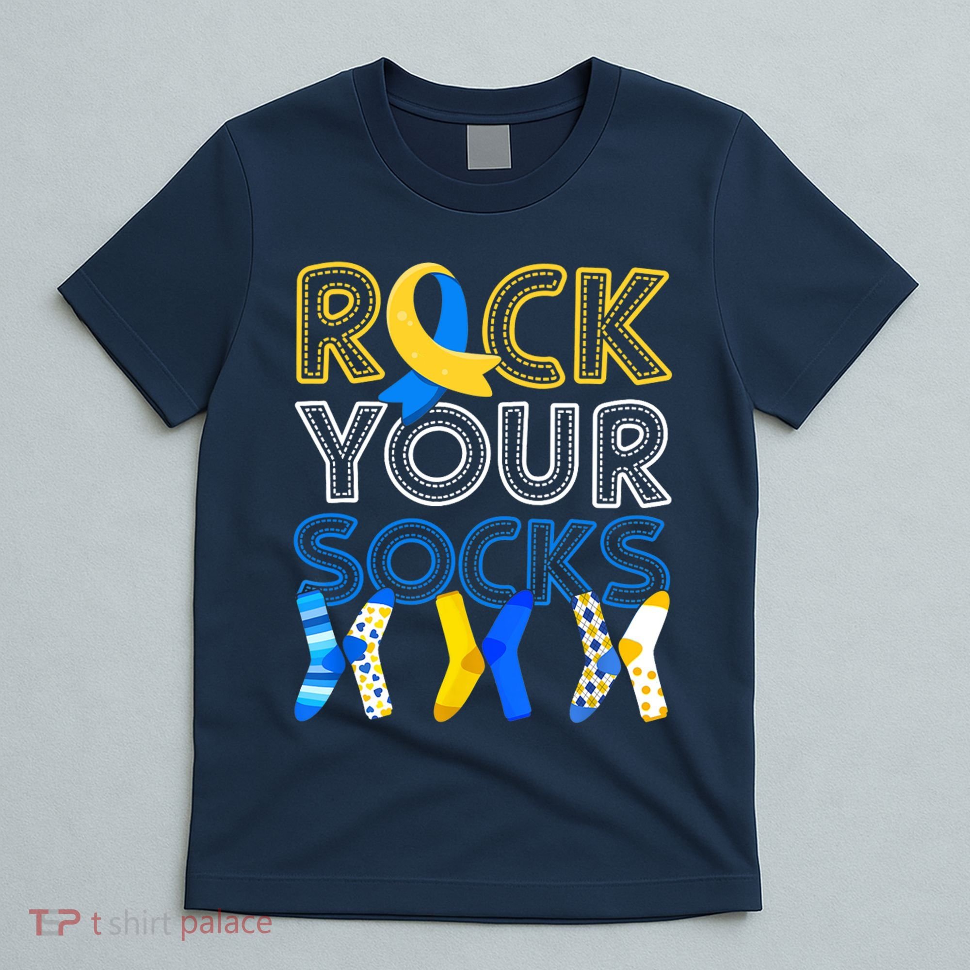 Rock Your Socks Down Syndrome Awareness T-Shirt
