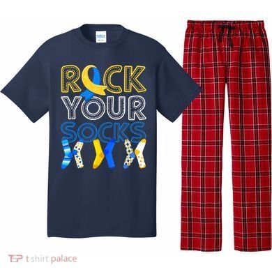 Rock Your Socks Down Syndrome Awareness Pajama Set