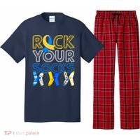 Rock Your Socks Down Syndrome Awareness Pajama Set thumb 0