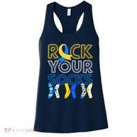 Rock Your Socks Down Syndrome Awareness Women's Tank Top thumb 0
