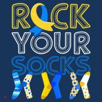 Rock Your Socks Down Syndrome Awareness Women's Tank Top thumb 5