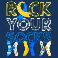 Rock Your Socks Down Syndrome Awareness Women's T-Shirt thumb 6