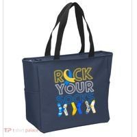 Rock Your Socks Down Syndrome Awareness Tote Bag thumb 2