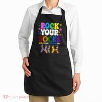 Rock Your Socks World Down Syndrome Awareness Day WDSD Apron thumb 2