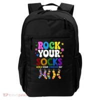 Rock Your Socks World Down Syndrome Awareness Day WDSD Backpack thumb 0