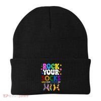 Rock Your Socks World Down Syndrome Awareness Day WDSD Beanie thumb 0