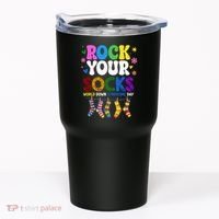 Rock Your Socks World Down Syndrome Awareness Day WDSD Tumbler thumb 0