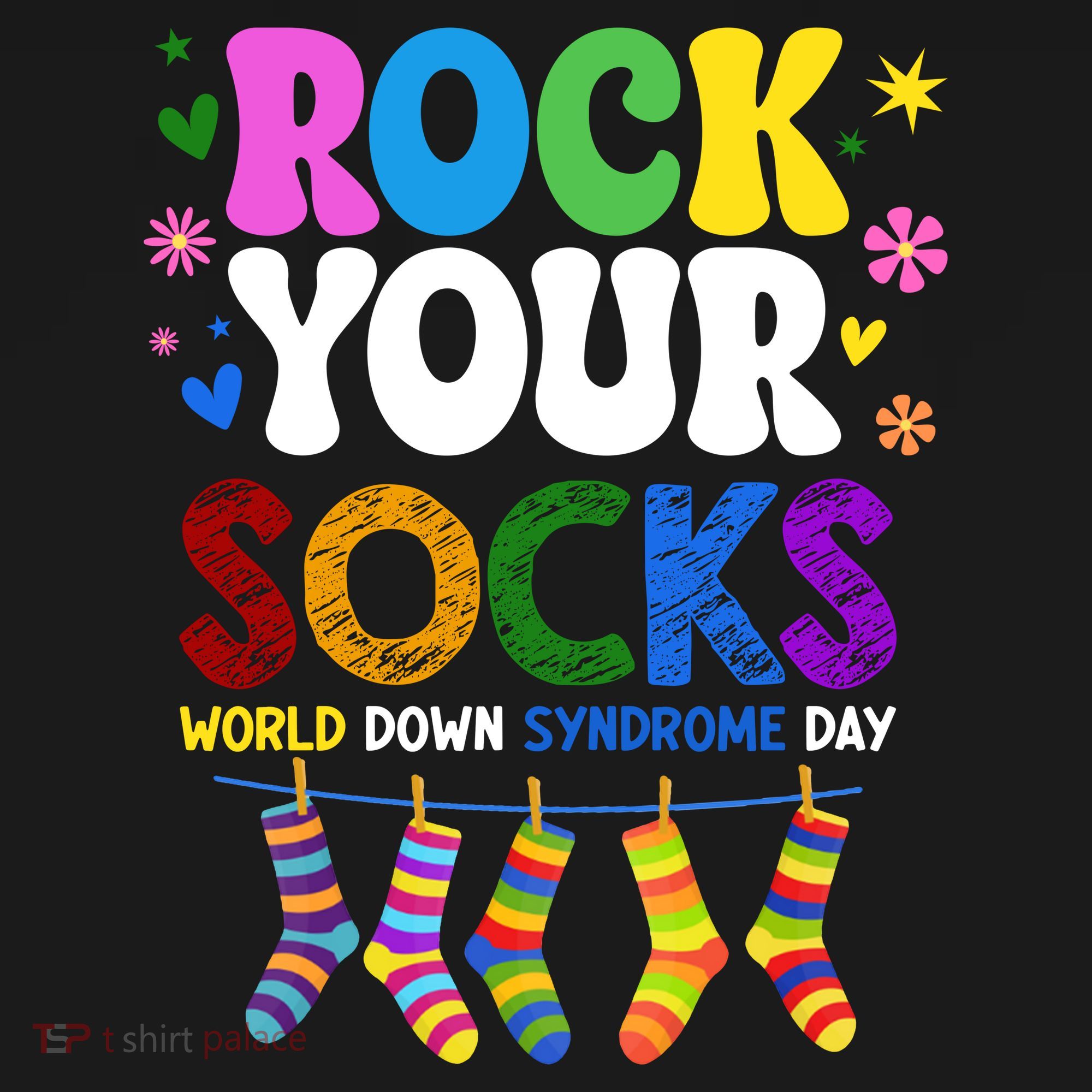 Rock Your Socks World Down Syndrome Awareness Day WDSD Mousepad