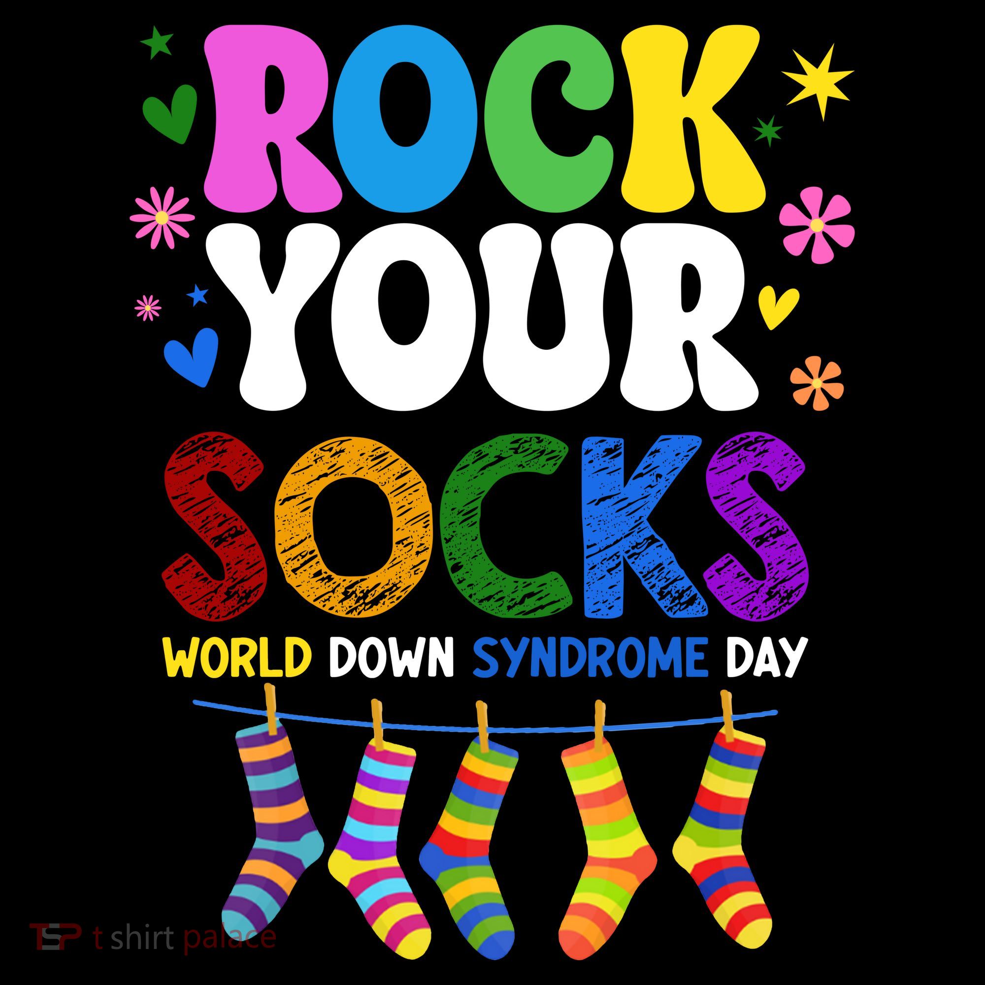 Rock Your Socks World Down Syndrome Awareness Day WDSD Women's Tank Top