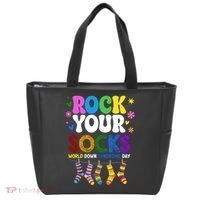 Rock Your Socks World Down Syndrome Awareness Day WDSD Tote Bag thumb 0