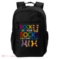 Rock Your Socks World Down Syndrome Awareness Backpack thumb 0