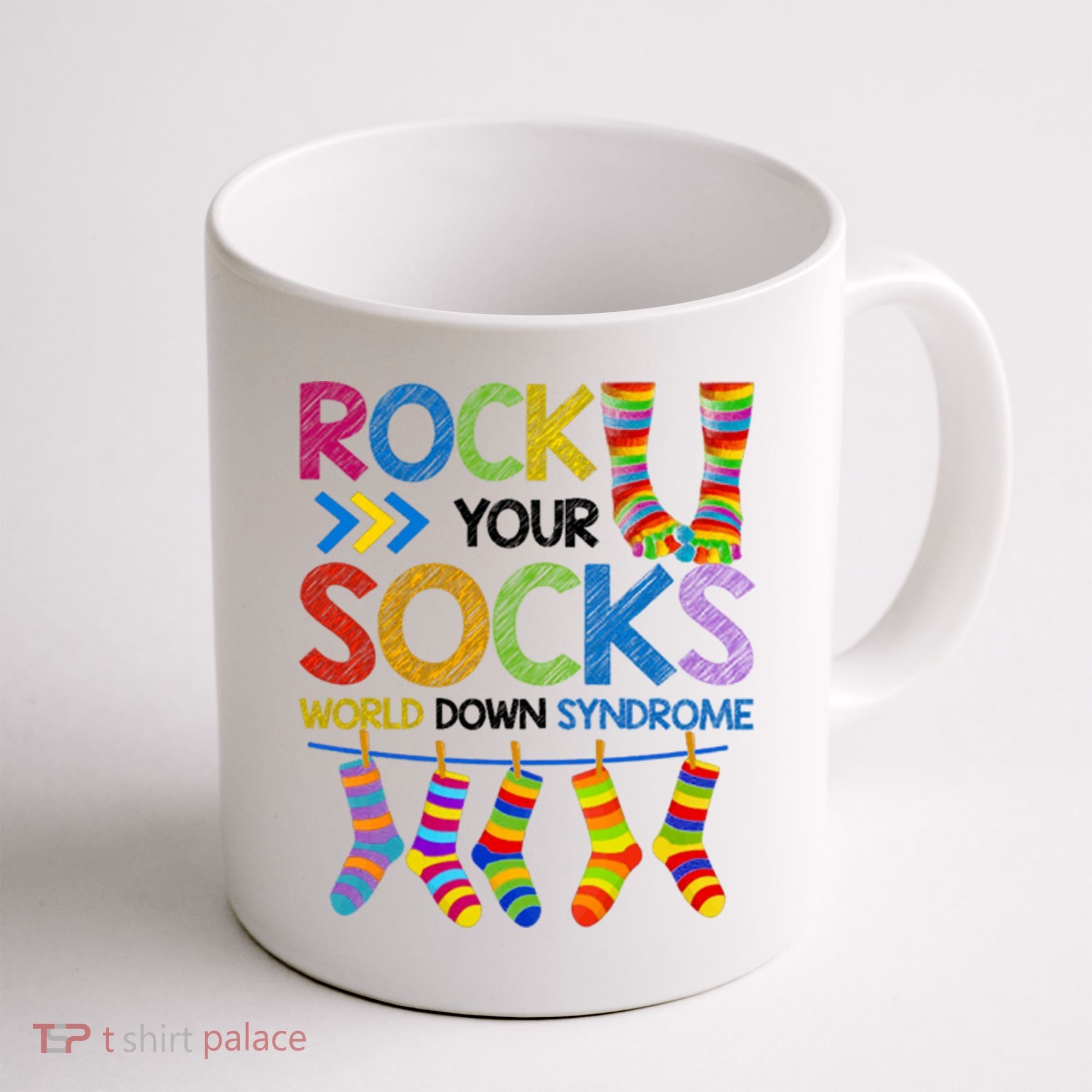 Rock Your Socks World Down Syndrome Awareness Coffee Mug