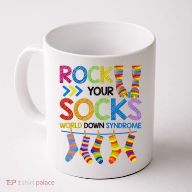 Rock Your Socks World Down Syndrome Awareness Coffee Mug