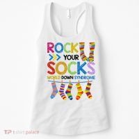Rock Your Socks World Down Syndrome Awareness Women's Tank Top thumb 0