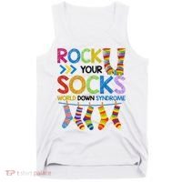 Rock Your Socks World Down Syndrome Awareness Tank Top thumb 0