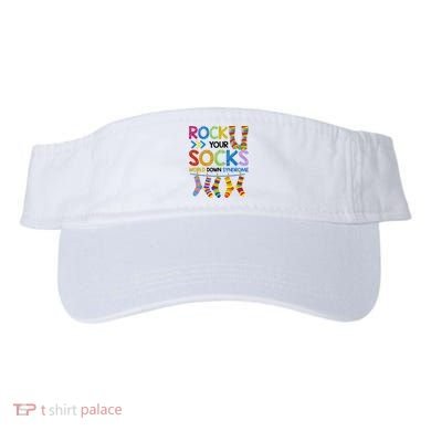 Rock Your Socks World Down Syndrome Awareness Visor