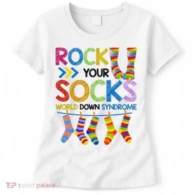 Rock Your Socks World Down Syndrome Awareness Women's T-Shirt